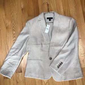 The Newbury Blazer in Herringbone Nomad Khaki